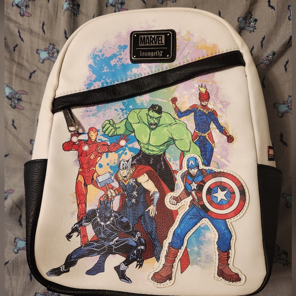 Marvel Disney Parks Loungefly Avengers Backpack